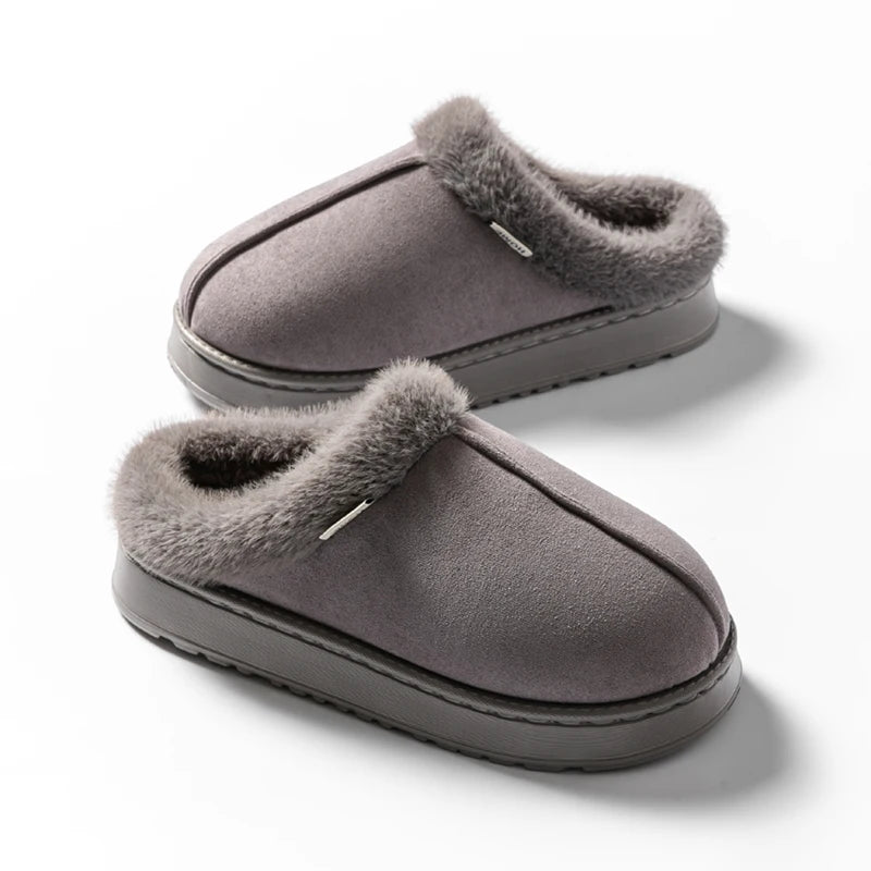 Fluffy Winter Slippers - Warme, Antislip Dames & Unisex