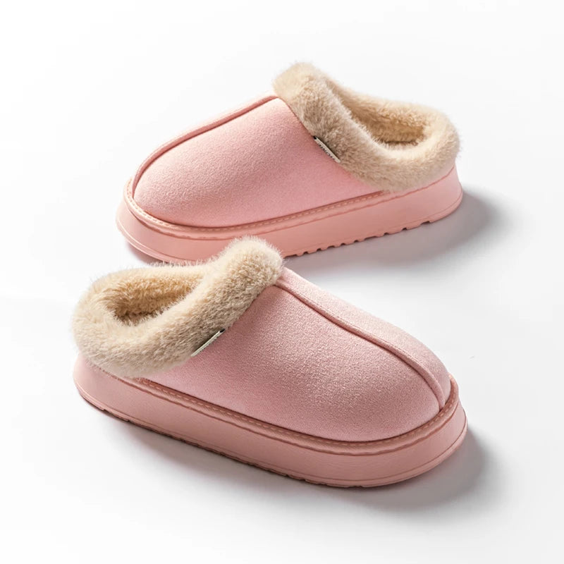 Fluffy Winter Slippers - Warme, Antislip Dames & Unisex