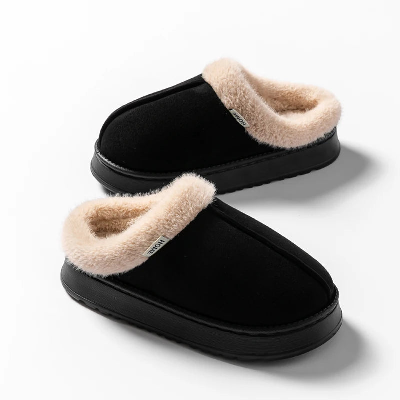 Fluffy Winter Slippers - Warme, Antislip Dames & Unisex