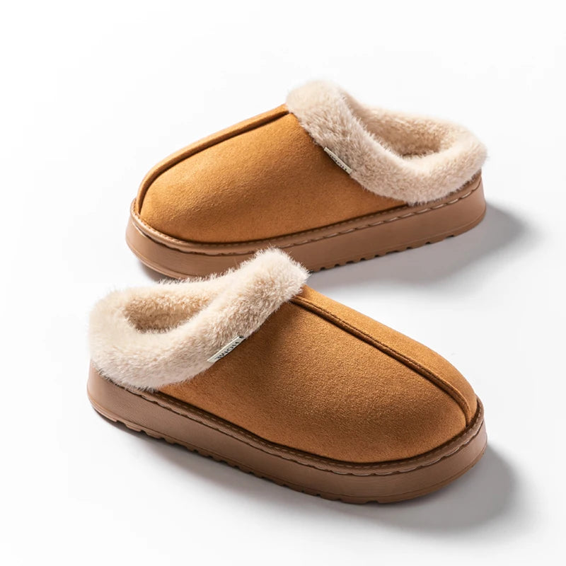 Fluffy Winter Slippers - Warme, Antislip Dames & Unisex